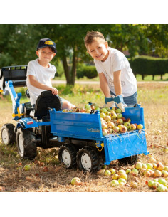 Rolly Toys RollyMega Trailer Blue Tipper Trailer 2