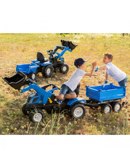 Rolly Toys RollyMega Trailer Blue Tipper Trailer