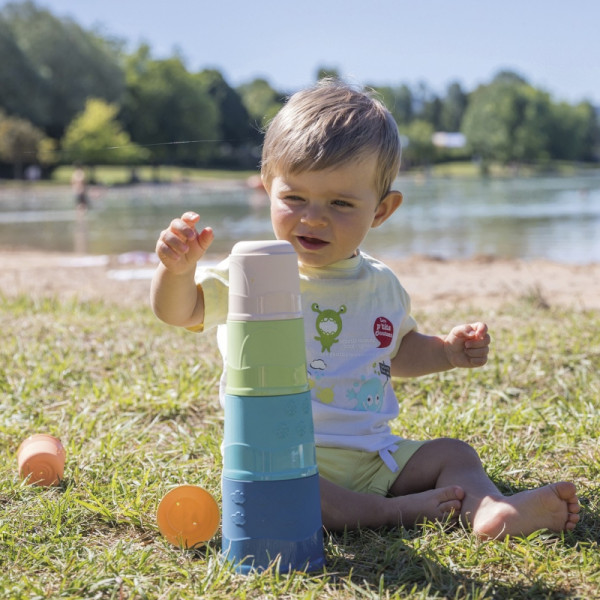 SMOBY Mažųjų žaliųjų laivelių rinkinys Bokštų rūšiuoklė Bioplastikas SMOBY Mažųjų žaliųjų laivelių rinkinys Bokštų rūšiuoklė Bioplastikas