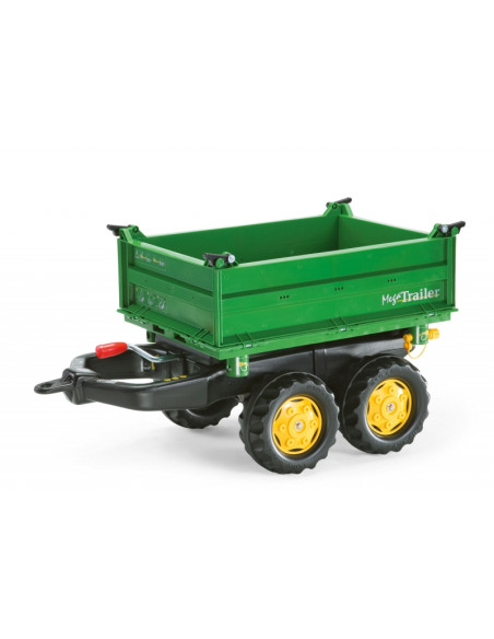 Rolly Toys RollyMega Trailer Žalias savivartis priekaba