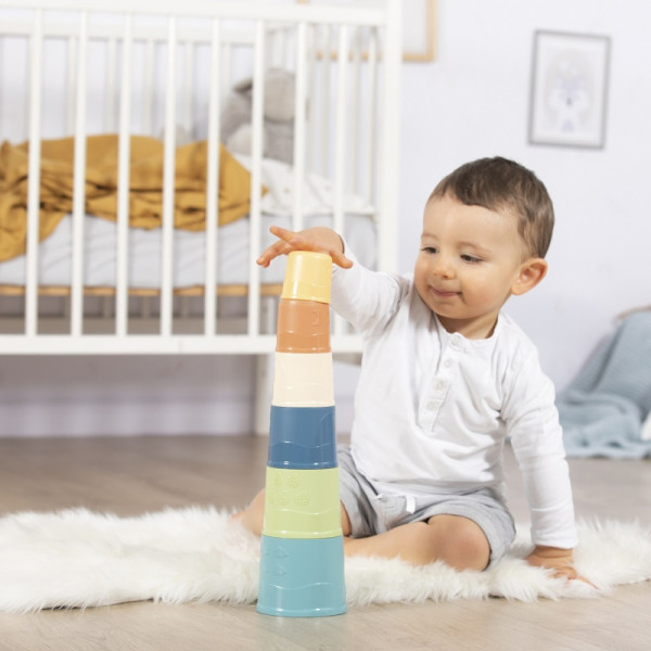 SMOBY Mažųjų žaliųjų laivelių rinkinys Bokštų rūšiuoklė Bioplastikas SMOBY Mažųjų žaliųjų laivelių rinkinys Bokštų rūšiuoklė Bioplastikas