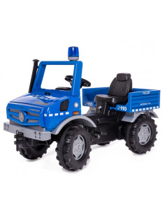 Rolly Toys RolliUnimog Mercedes-Benz Policja - Ciężarówka Samochód na pedały