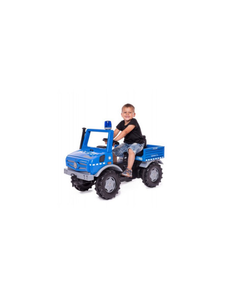 Rolly Toys RolliUnimog Mercedes-Benz Policja - Ciężarówka Samochód na pedały