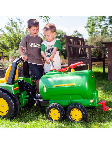 Rolly Toys rollyTanker John Deere двухосная цистерна + насос