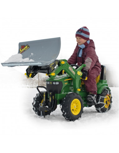 Rolly Toys rollyFarmtrac John Deere 7930 - Pedalinis traktorius su kaušu, žalias