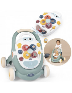 SMOBY Little 3-in-1 Pushchair Interactive Stroller