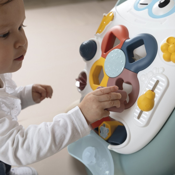 SMOBY Little 3-in-1 vežimėlis Interaktyvus vežimėlis SMOBY Little 3-in-1 vežimėlis Interaktyvus vežimėlis