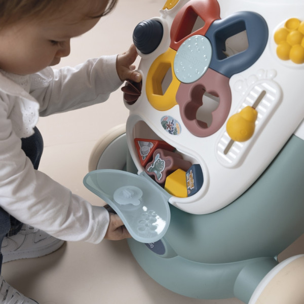 SMOBY Little 3-in-1 vežimėlis Interaktyvus vežimėlis SMOBY Little 3-in-1 vežimėlis Interaktyvus vežimėlis
