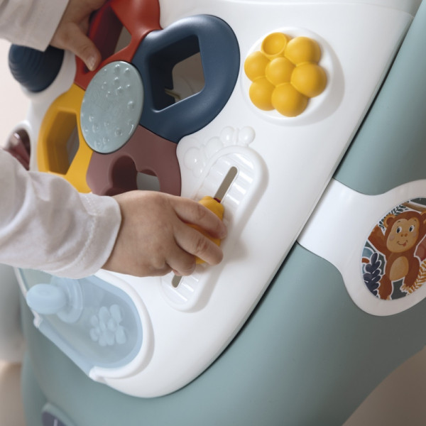 SMOBY Little 3-in-1 vežimėlis Interaktyvus vežimėlis SMOBY Little 3-in-1 vežimėlis Interaktyvus vežimėlis