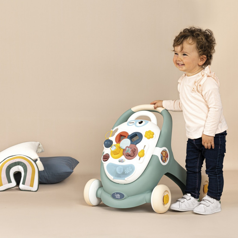 Интерактивная коляска SMOBY Little 3 в 1