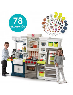 Step2 Stilinga vaikų virtuvė „Elegant Edge“ su priedais