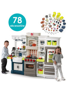 STEP2 Stylowa kuchnia dla dzieci Elegant Edge z akcesoriami