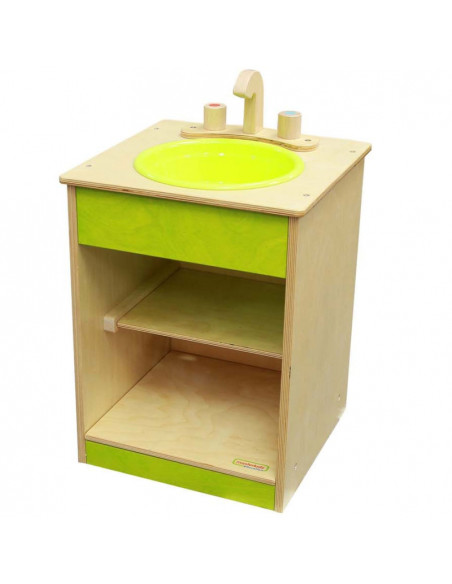 MASTERKIDZ pastelinių spalvų spintelė su kriaukle