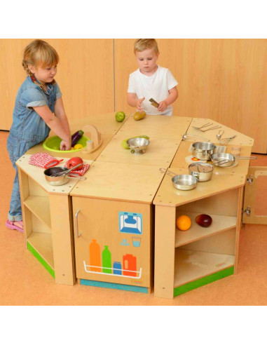 MASTERKIDZ Пастельный шкаф с раковиной