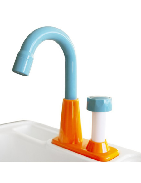 Стол для пикника AXI Emily со скамейкой, раковиной с краном и контейнерами для воды/песка