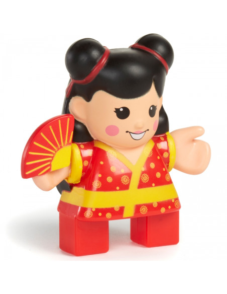 „Little Tikes“ Geisha figūrėlių vafliniai blokeliai
