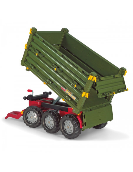 Rolly Toys rollyTrailer Большой прицеп с тремя осями