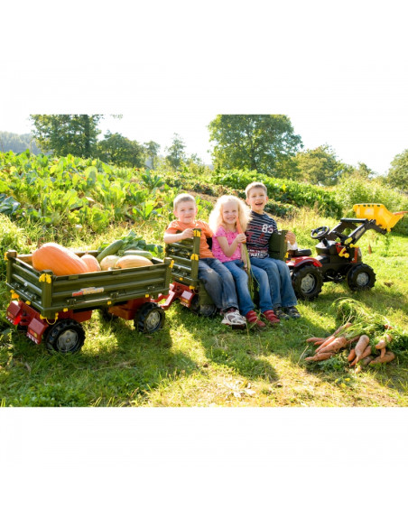 Rolly Toys rollyTrailer Большой прицеп с тремя осями