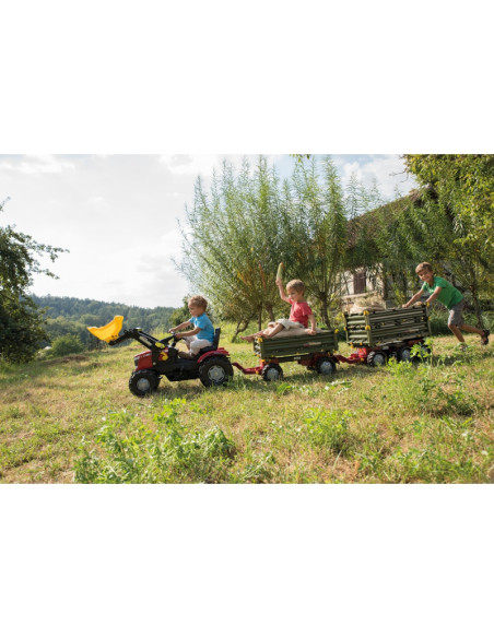 Rolly Toys rollyTrailer Wielka Przyczepa 3 osie Multi Trailer