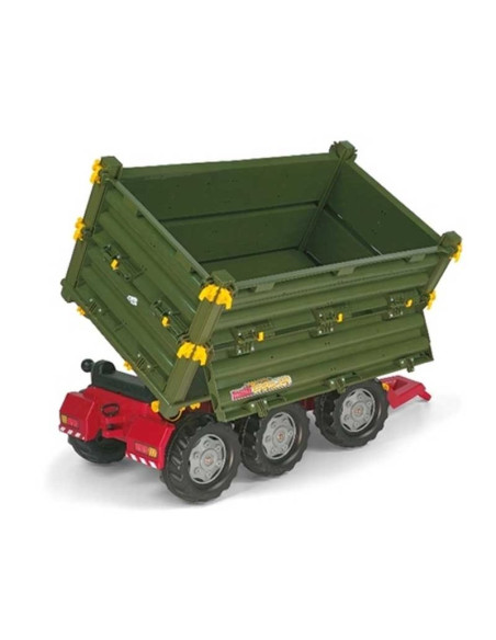 Rolly Toys rollyTrailer didelė priekaba, 3 ašių, daugiafunkcė priekaba