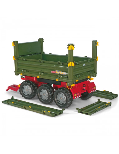 Rolly Toys rollyTrailer Большой прицеп с тремя осями