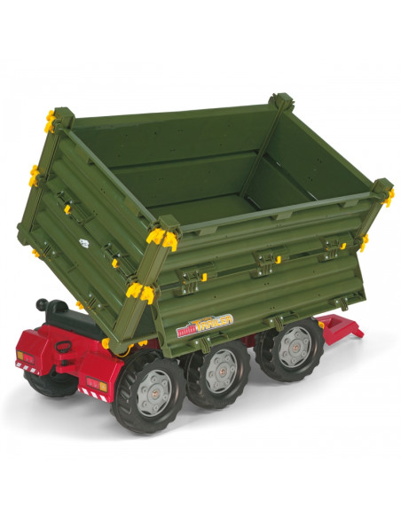 Rolly Toys rollyTrailer Wielka Przyczepa 3 osie Multi Trailer