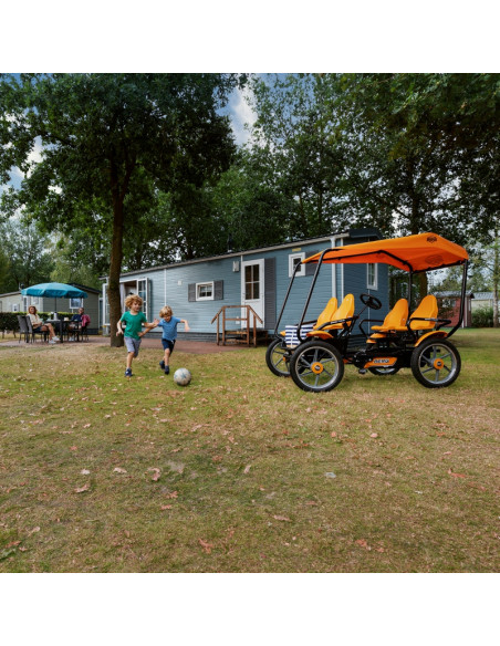 Berg pedalinis gokartas „Gran Tour Racer“, 4 vietų, iki 225 kg