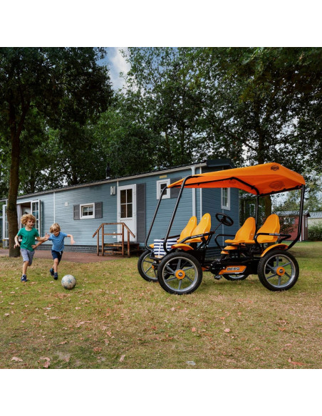 Berg pedalinis gokartas „Gran Tour Racer“, 4 vietų, iki 225 kg