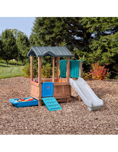STEP2 Adventure wooden playground House Slide