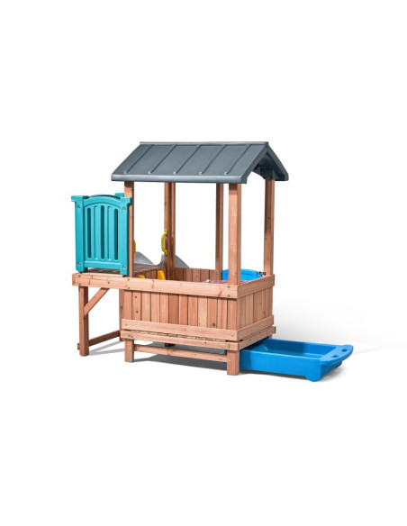 Деревянная игровая площадка STEP2 Adventure House Slide