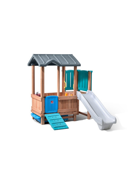 Деревянная игровая площадка STEP2 Adventure House Slide