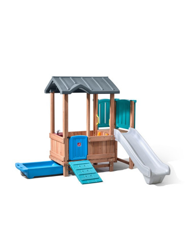 STEP2 Adventure wooden playground House Slide