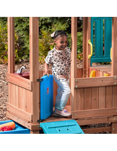 STEP2 Adventure wooden playground House Slide