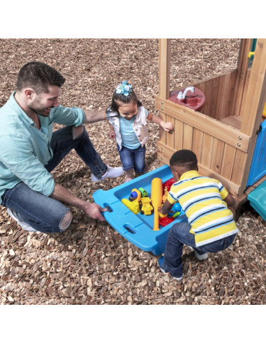 STEP2 Adventure wooden playground House Slide