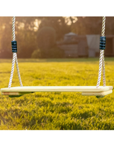 AXI Wooden Swing with Seat Gray Playground