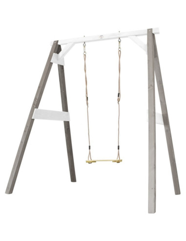 AXI Wooden Swing with Seat Gray Playground