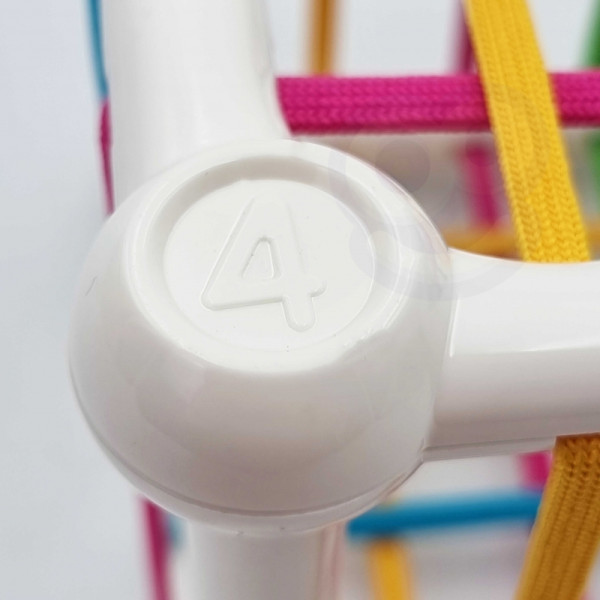 WOOPIE BABY Lankstus sensorinis kubas Kūdikių gyvūnų rūšiuoklis + barškutis 7 el.