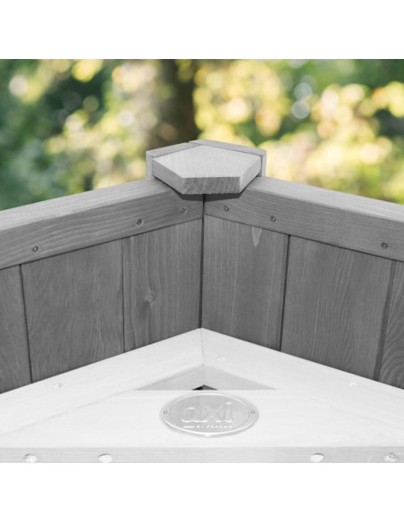 AXI Plac Zabaw Drewniany Wieża z Huśtawką Drabinki Wspinaczkowe Zjeżdżalnia XXL