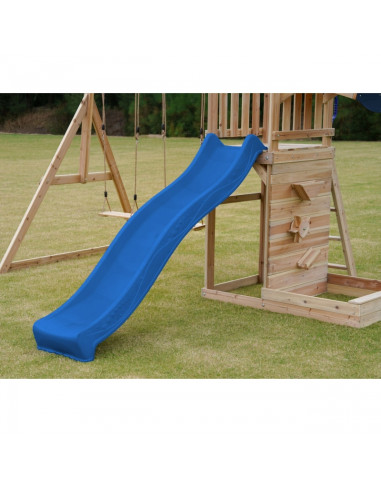 AXI Wooden Large Playground Swings Slide Tower + Sandbox