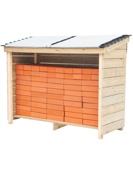 CLASSIC WORLD EDU Drewniany Składzik Ogrodowy Pojemnik