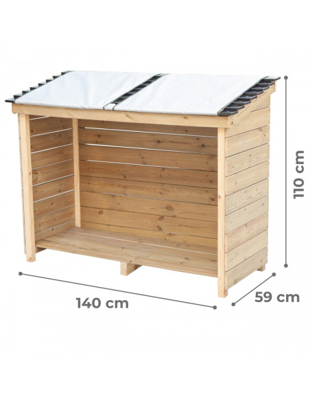 CLASSIC WORLD EDU medinis sodo daiktadėžė