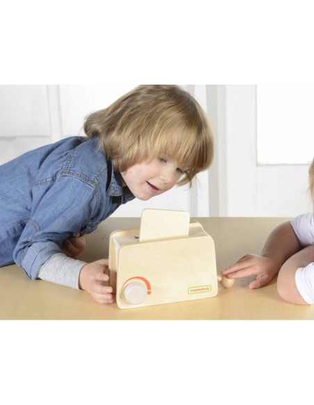 Деревянный тостер MASTERKIDZ + нож для масла и джема