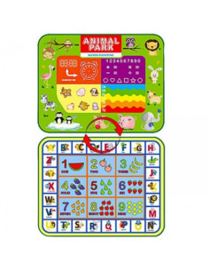 WOOPIE 2 viename akvarelinis kilimėlis XXL dvipusis gyvūnų paveikslas 2