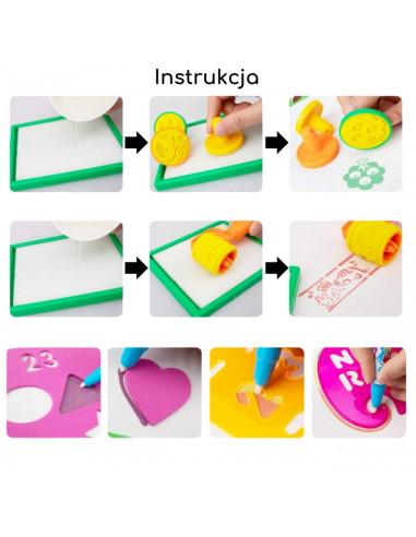 WOOPIE 2-in-1 Water Painting Mat XXL Double-Sided Animals