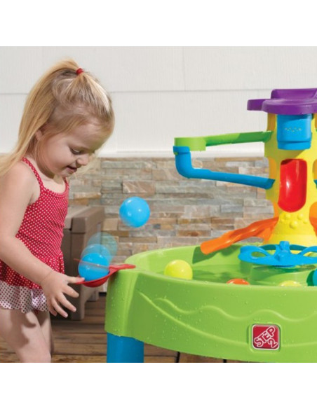 STEP2 Красочный водный стол 2-в-1 для игры с мячами
