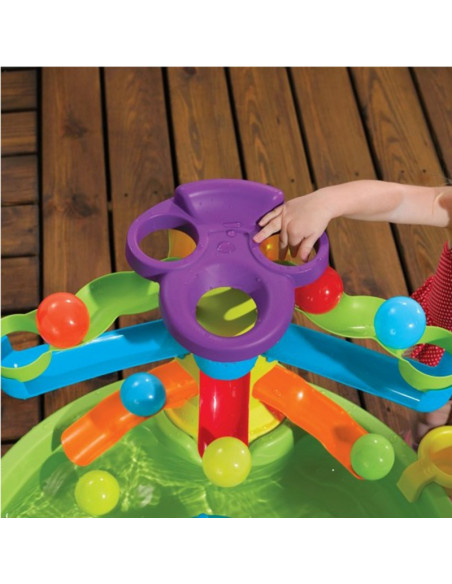 STEP2 Spalvingas 2 viename vandens stalas žaidimui su kamuoliukais