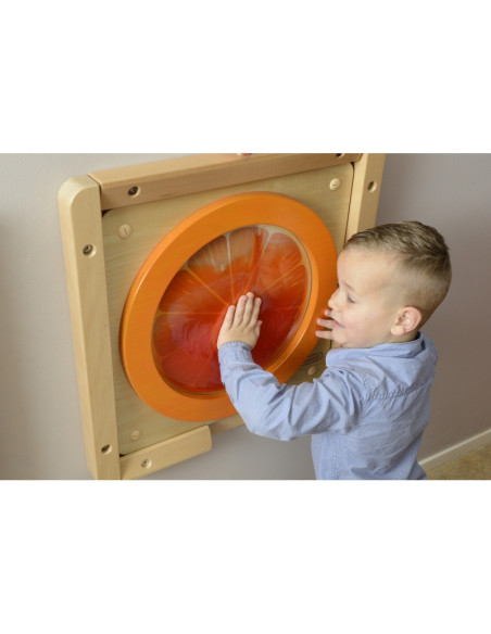 MASTERKIDZ sensorinė edukacinė lenta oranžinė