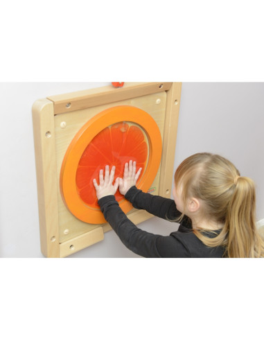 MASTERKIDZ sensorinė edukacinė lenta oranžinė