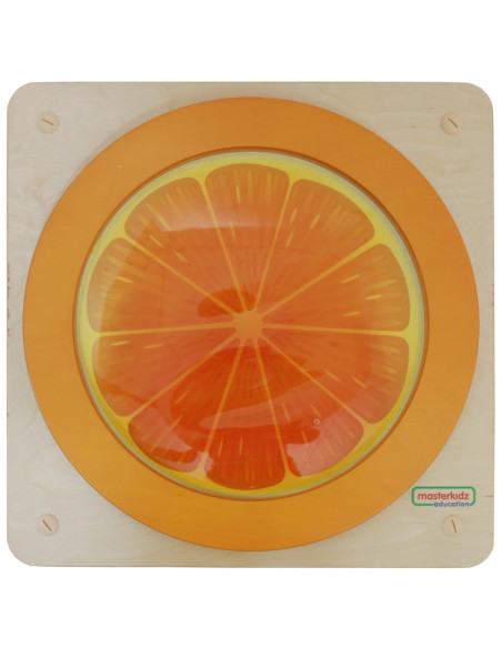 MASTERKIDZ sensorinė edukacinė lenta oranžinė