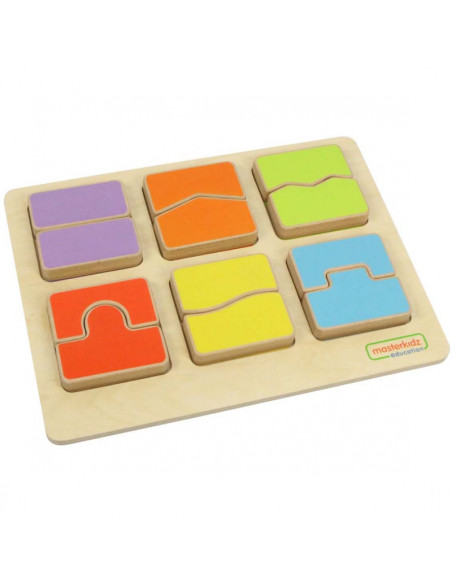 MASTERKIDZ развивающая доска-сортер «Соответствие форм и цветов»